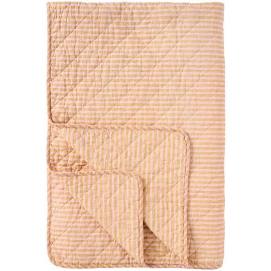 Torkkupeitto 130*180, vaaleanpunaraidallinen