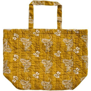 Kangaskassi, sinappi paisley