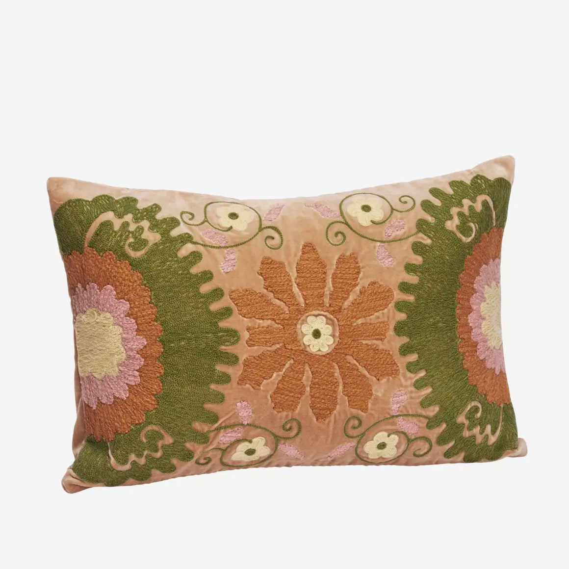 Samettityynynpäällinen 40*60, vanha roosa