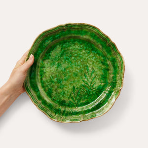Lautanen 28 cm, Seaweed