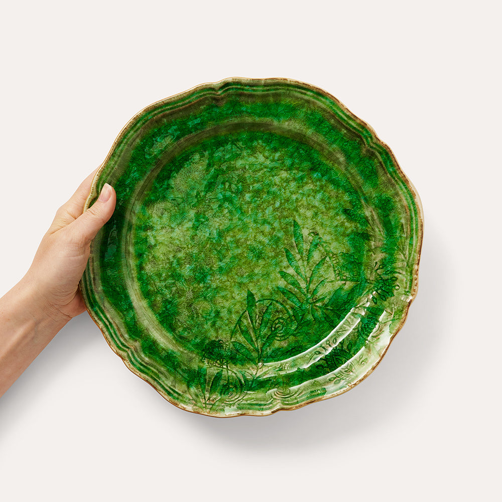 Lautanen 28 cm, Seaweed