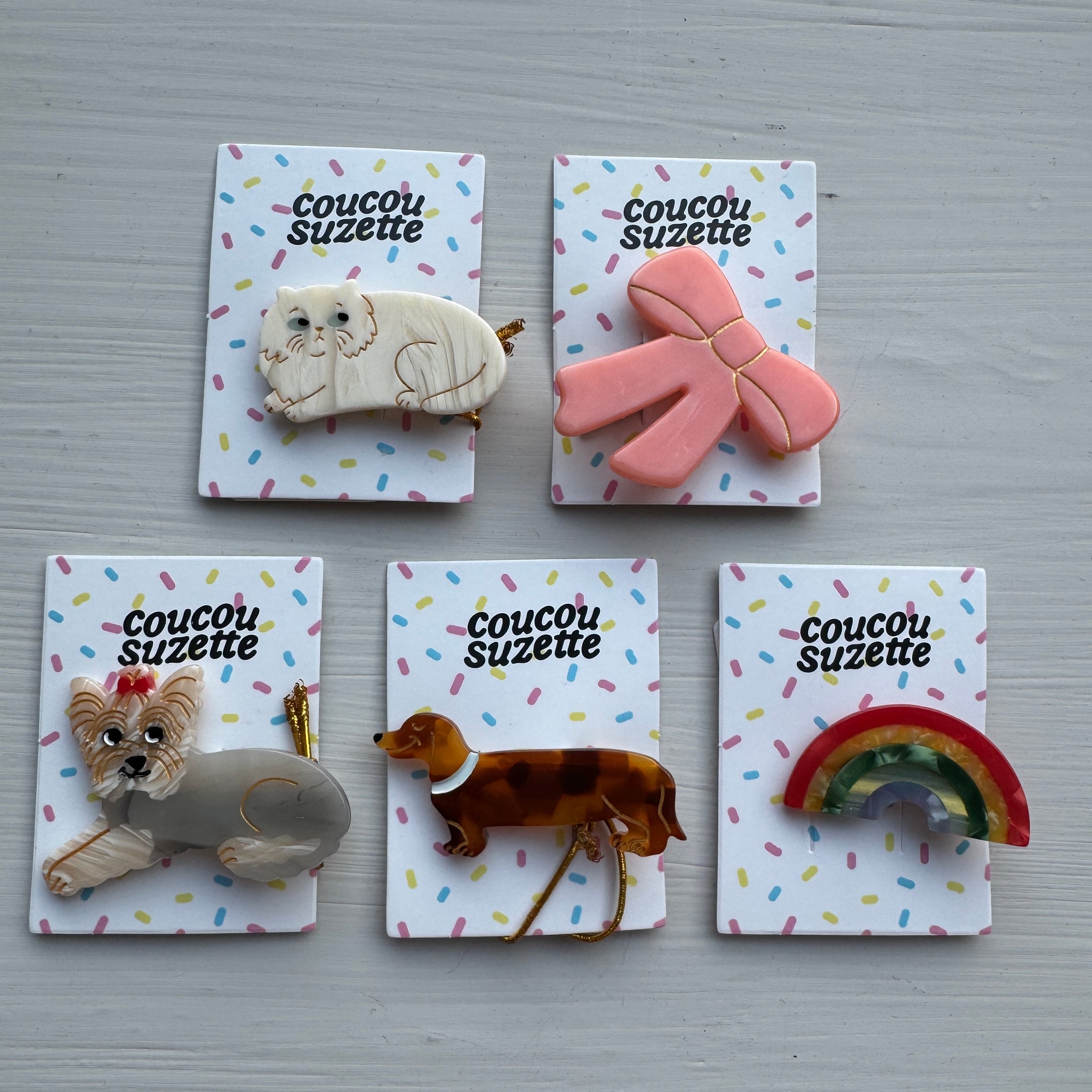 Hiuspinni, erilaisia