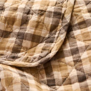 Torkkupeitto 130*180, ruskearuudullinen
