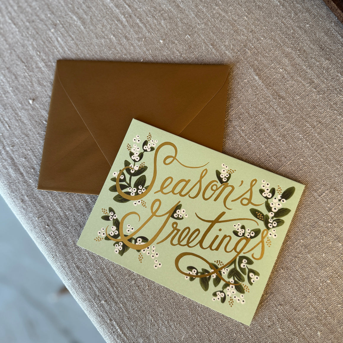 Kortti ”Season’s greetings”