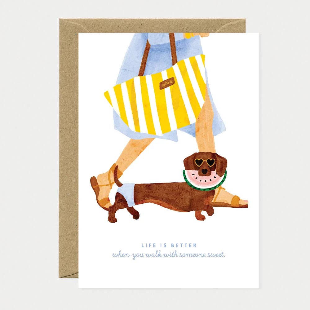 Kortti kuorella, Summer dachshund