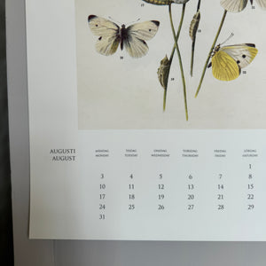 Seinäkalenteri 2026, Botanical