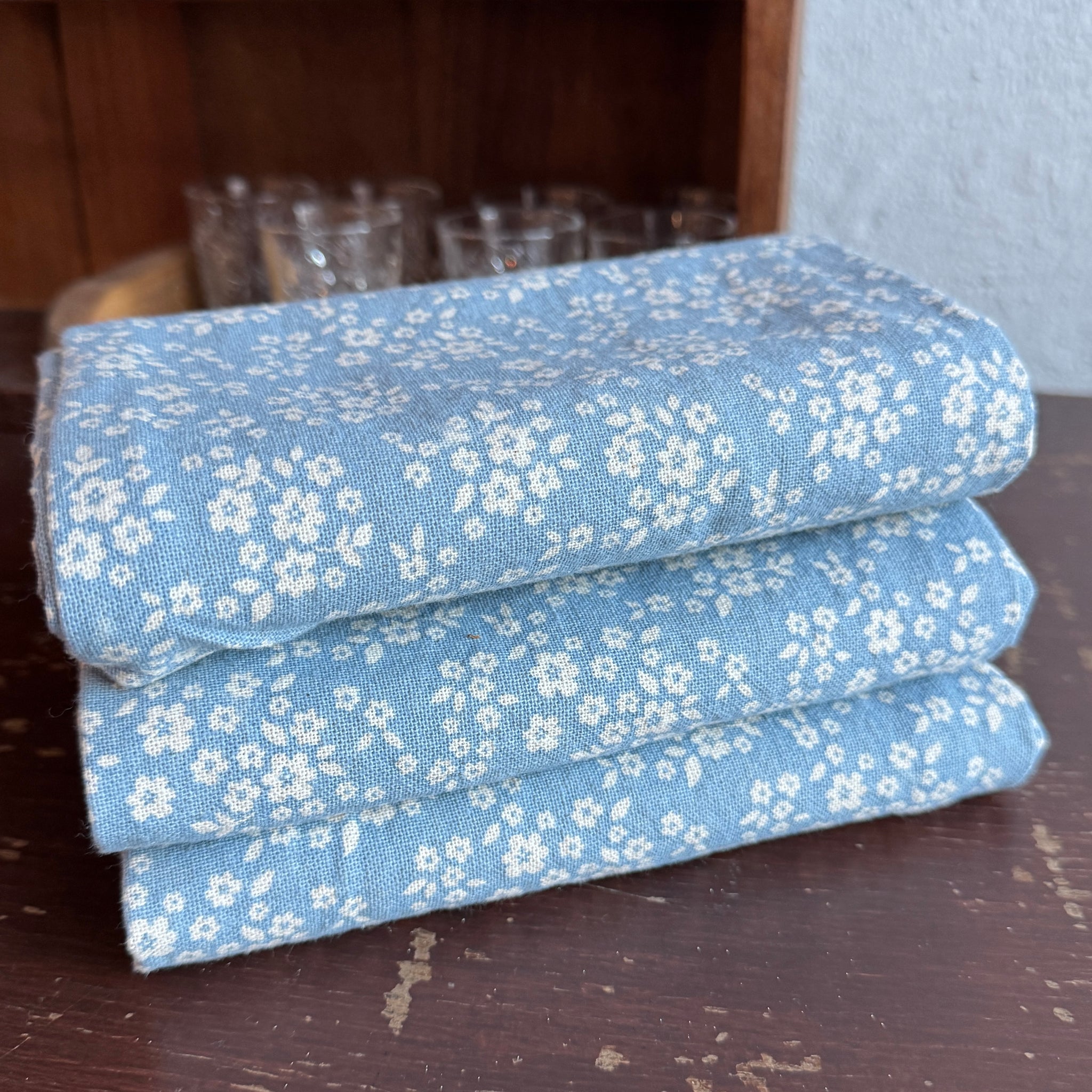 Keittiöpyyhe, lemmikinsininen