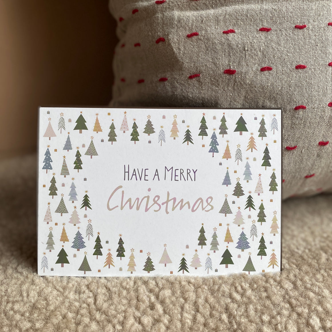 Kyltti "Have a merry Christmas"