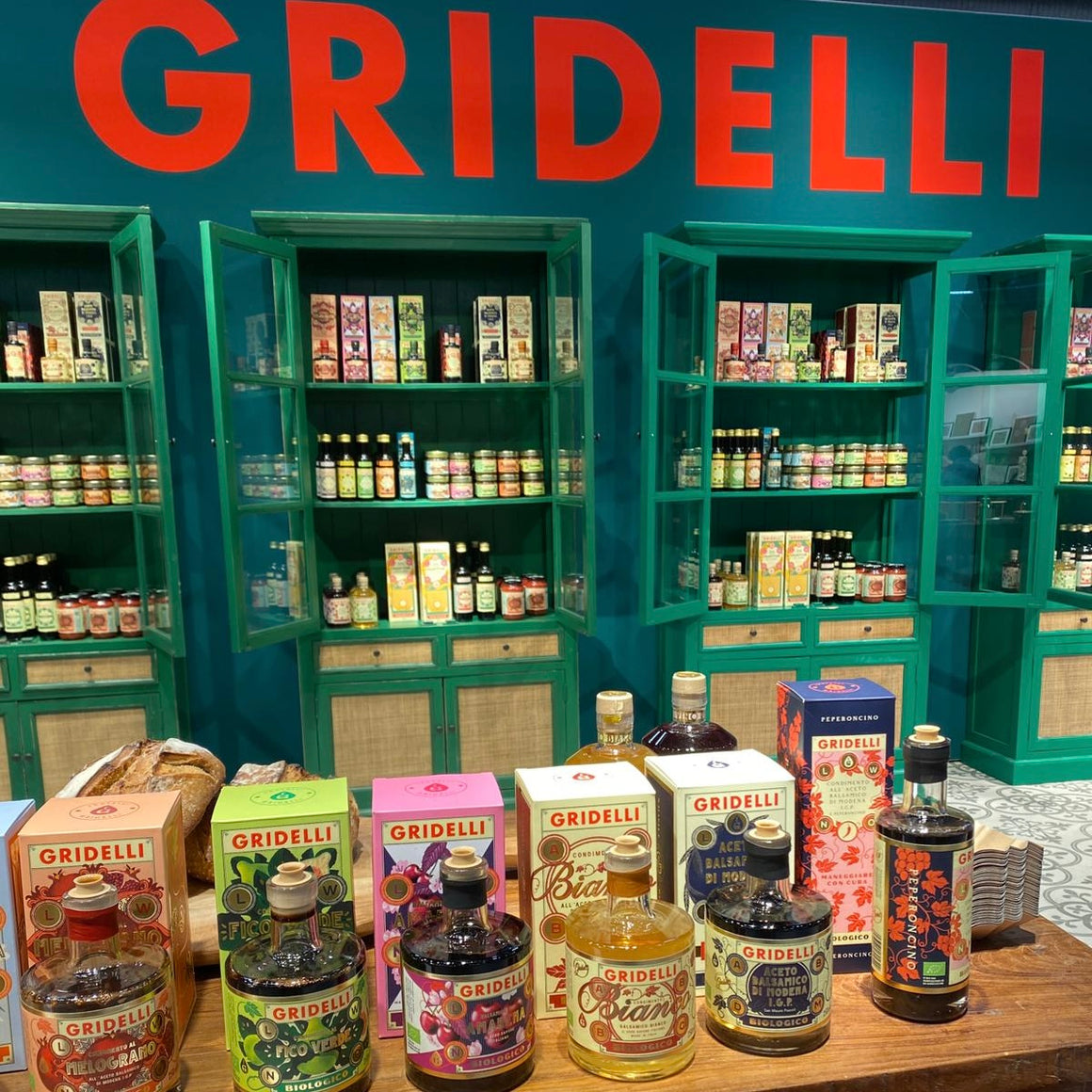 Tulossa pian!Gridelli -balsamicot ja oliiviöljyt