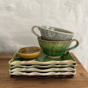 Tee-/kahvikuppi, Seaweed vihreä