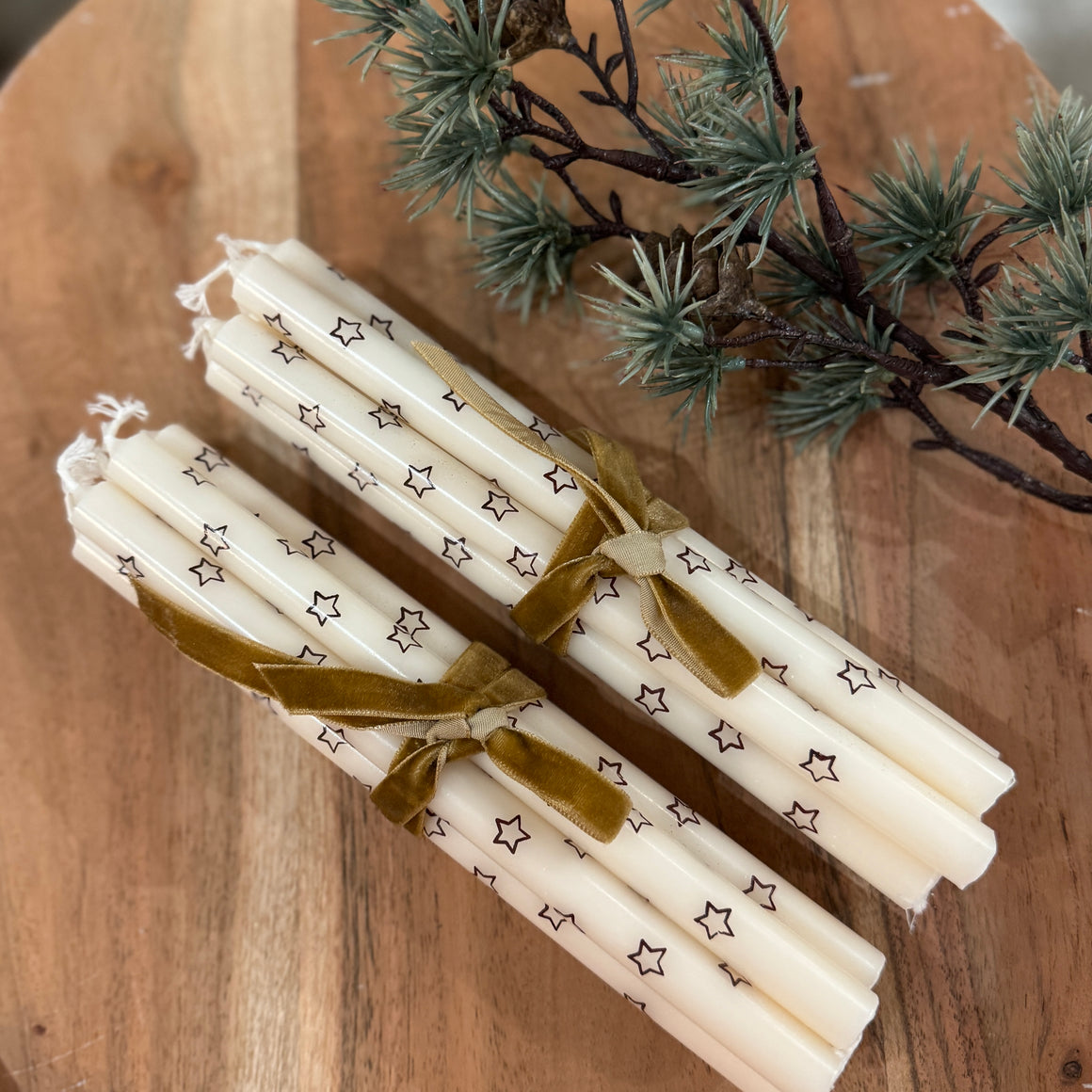 Tähtikynttilät nipussa 7kpl