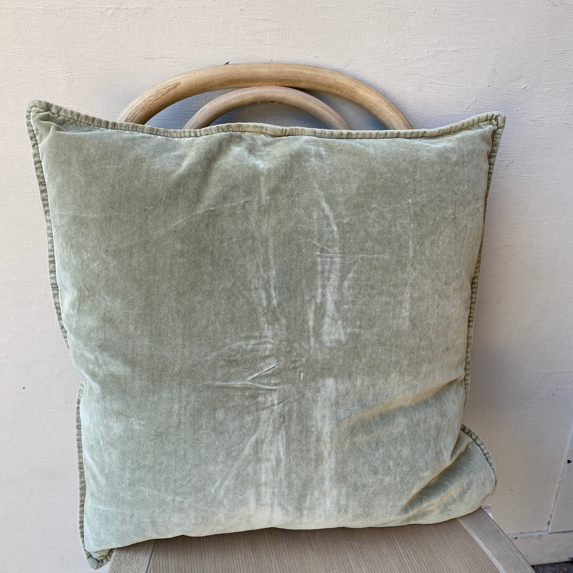 Samettityynynpäällinen 52*52, Eukalyptus