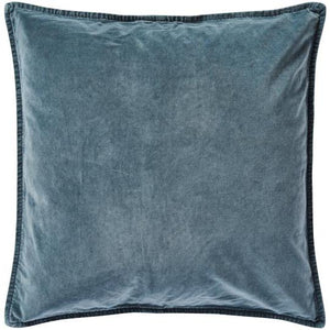 Samettityynynpäällinen 52*52, usvainen sininen