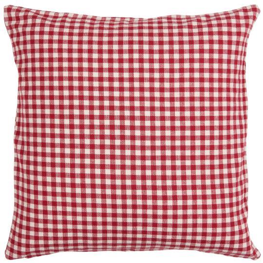 Tyynynpäällinen 50*50, punaruutu