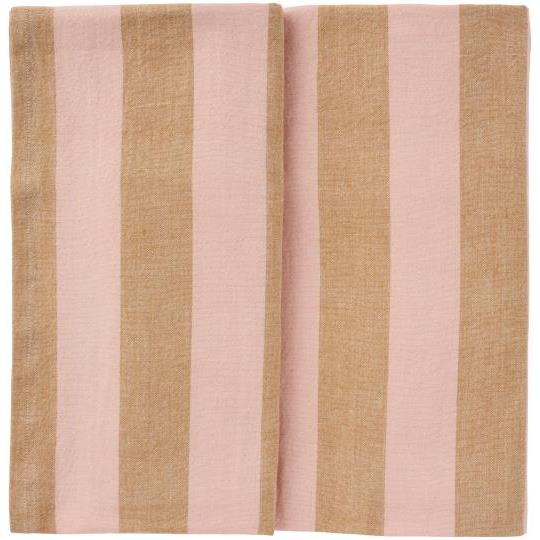 Pöytäliina 150*250, pinkit raidat