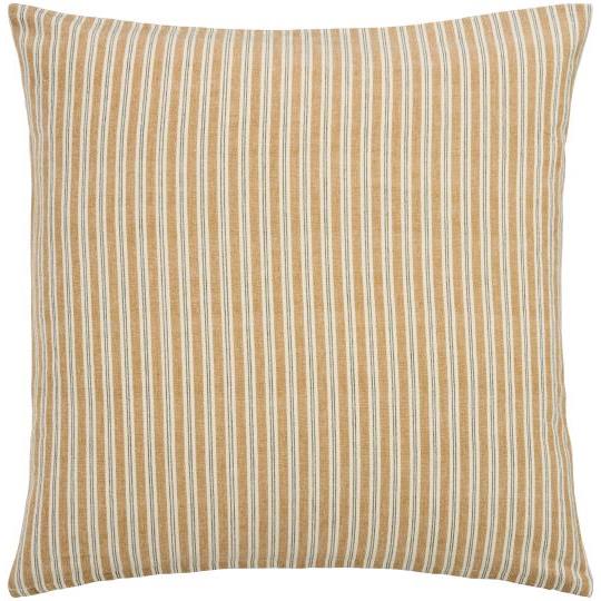 Tyynynpäällinen Elly 50*50, sinappiraita