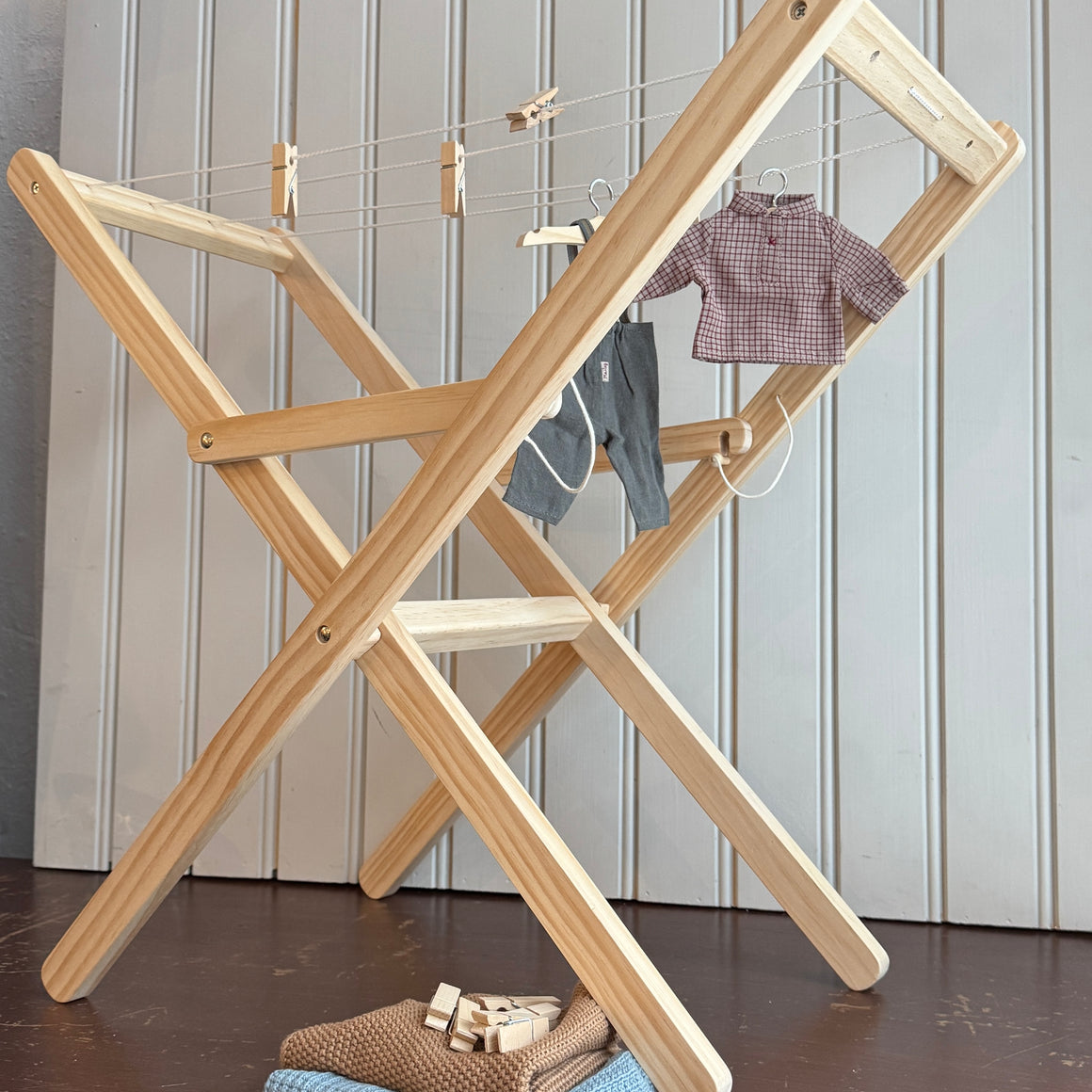 Pyykkiteline lapsille