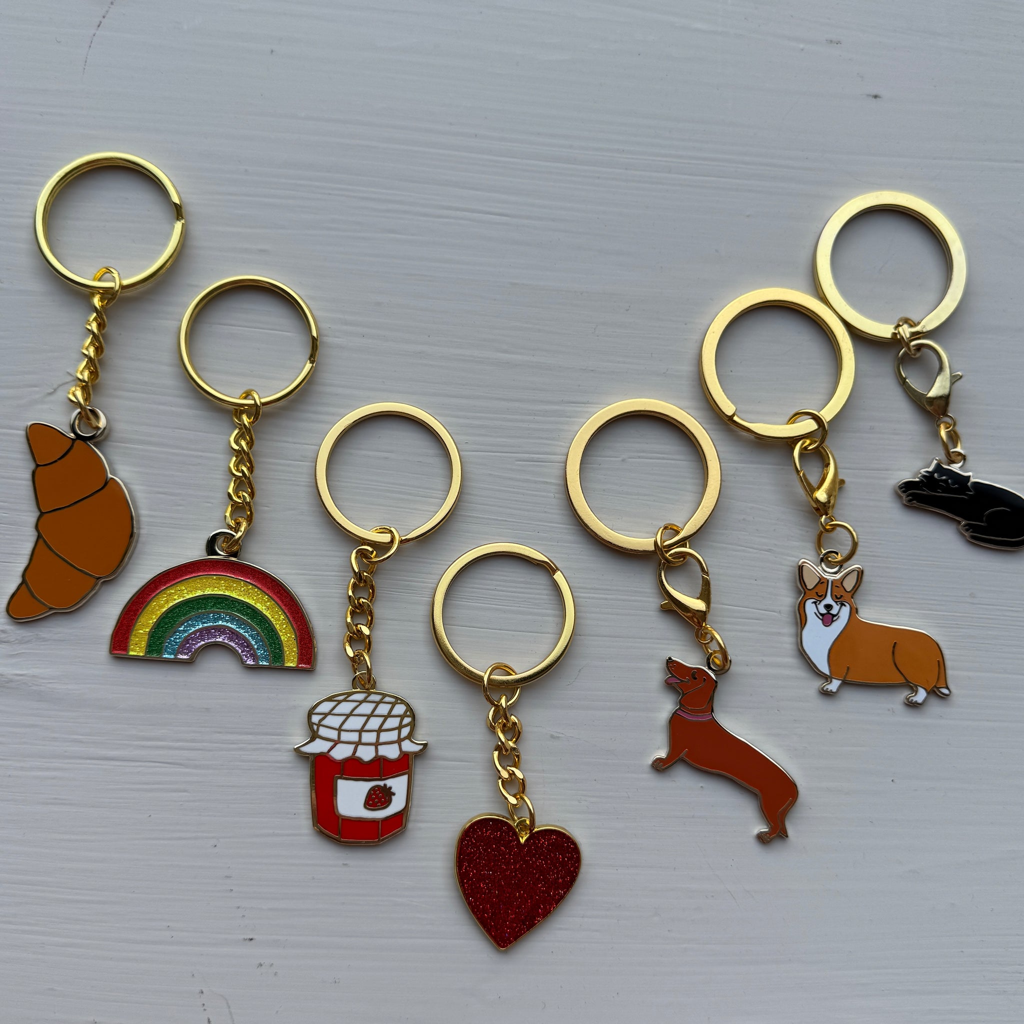 Avaimenperä, erilaisia