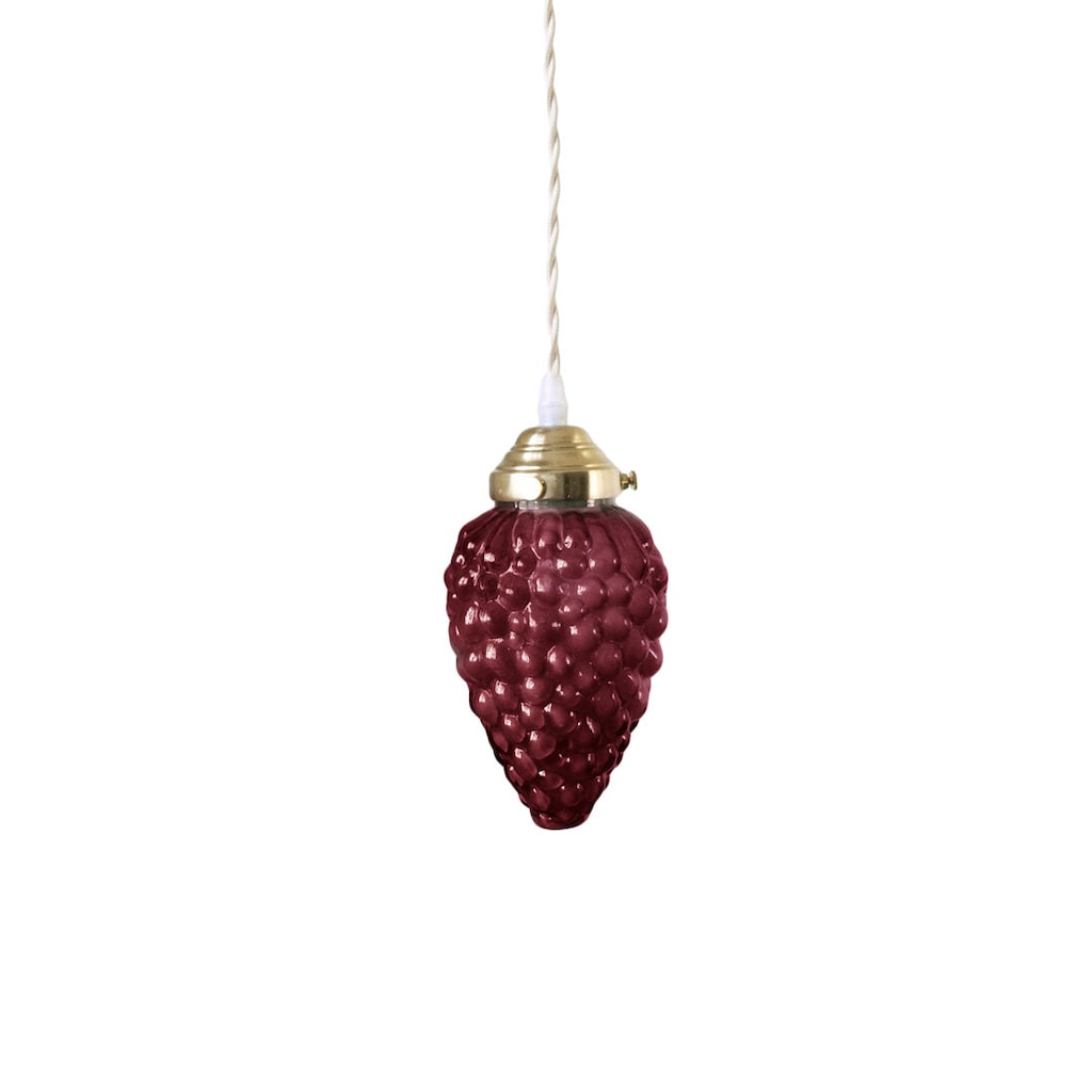 Kattovalaisin Grape, viininpunainen