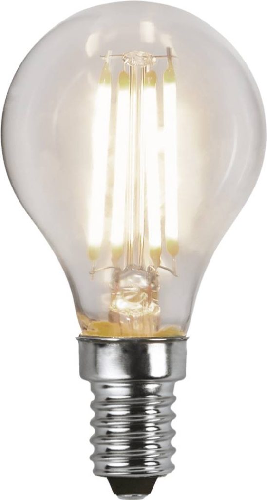 LED-lamppu E14 P45 Clear 3-step memory 3000K