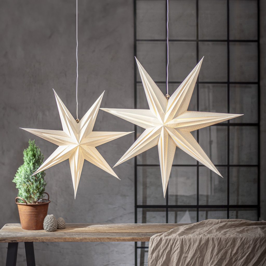 Paperitähti Holly, kaksi kokoa