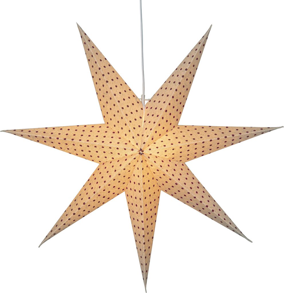Paperitähti 60 cm, pilkut