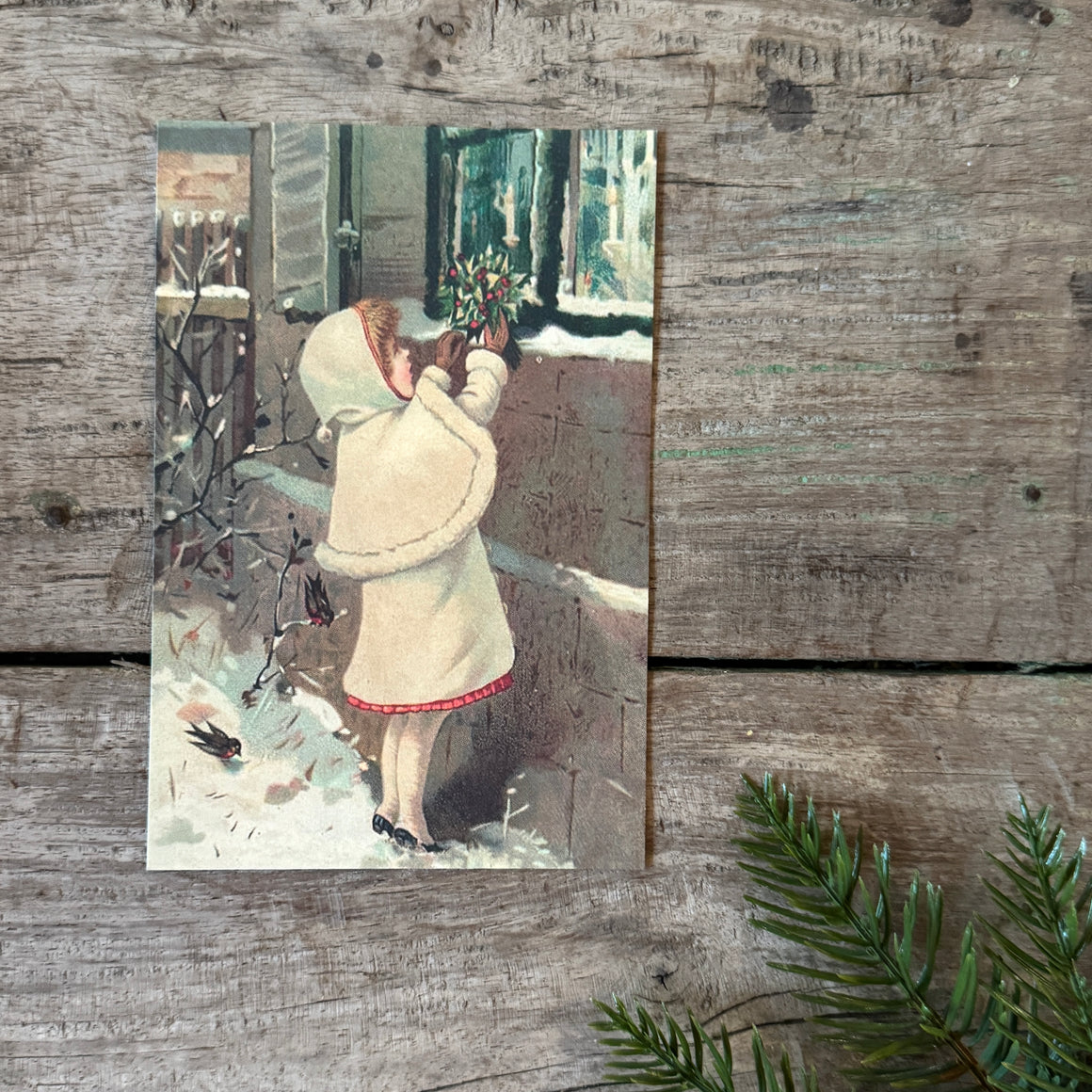 Postikortti 10*15, tyttö