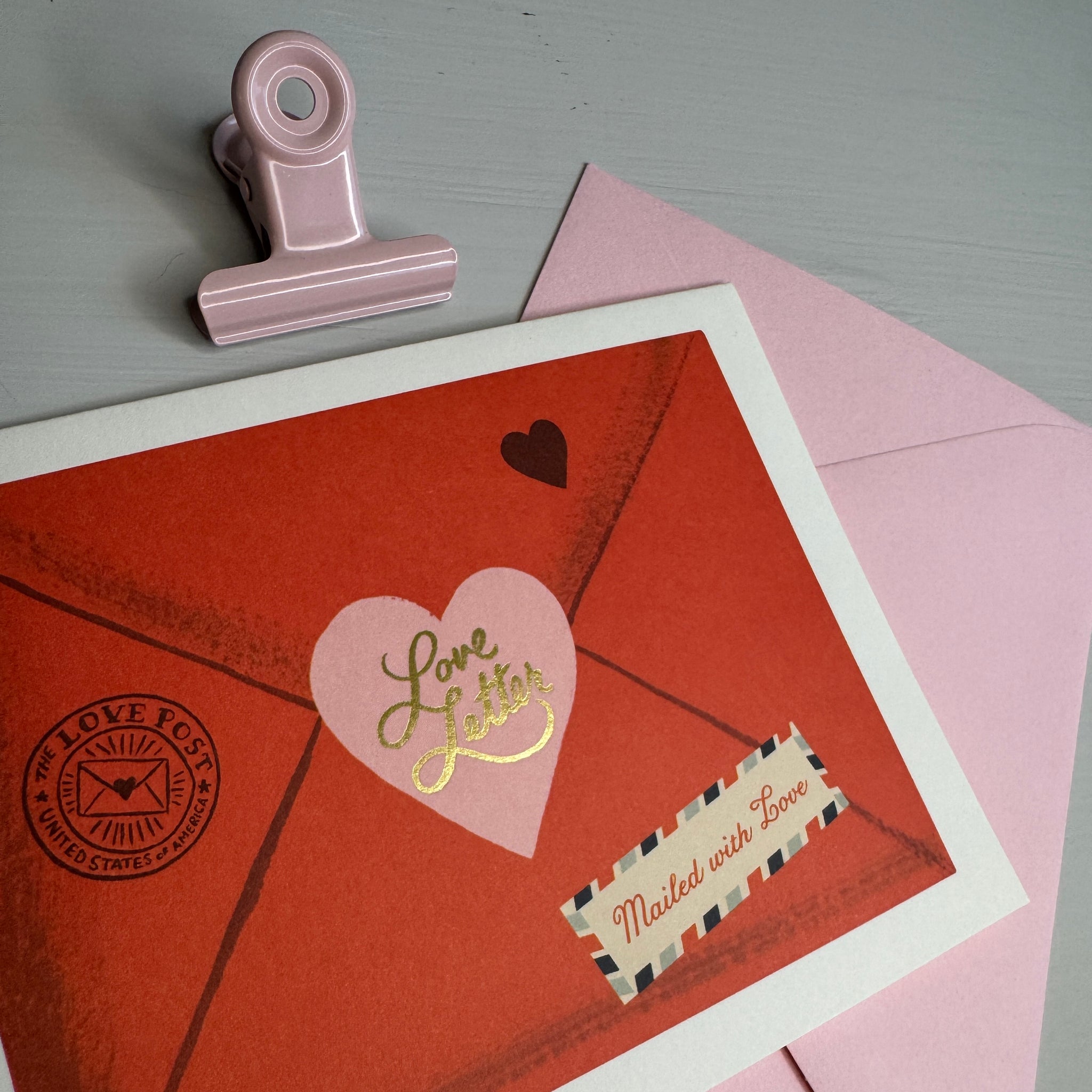 Kortti kuorella, love letter