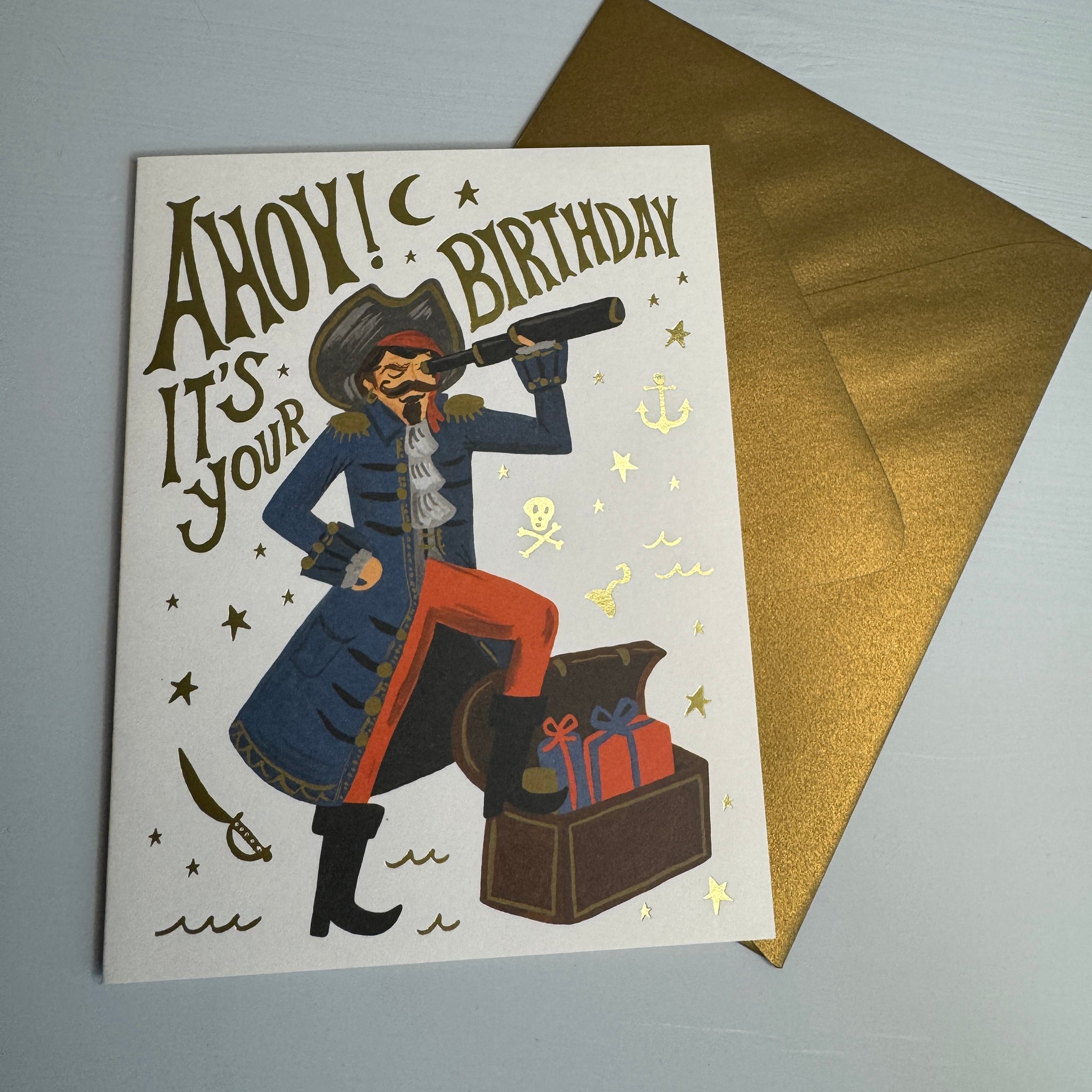 Kortti kuorella, merirosvo