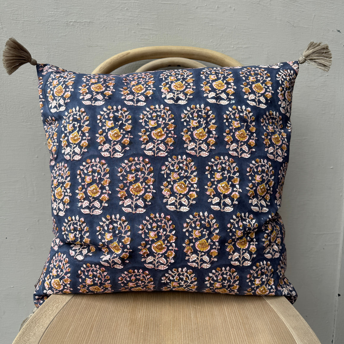 Tyynynpäällinen 50*50, Mallika tummansininen