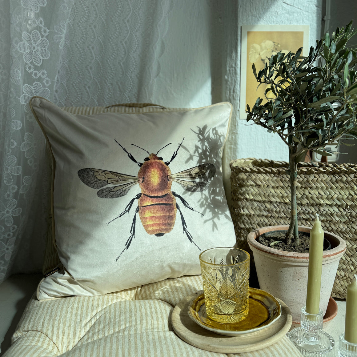 Tyynynpäällinen 50*50, Bee