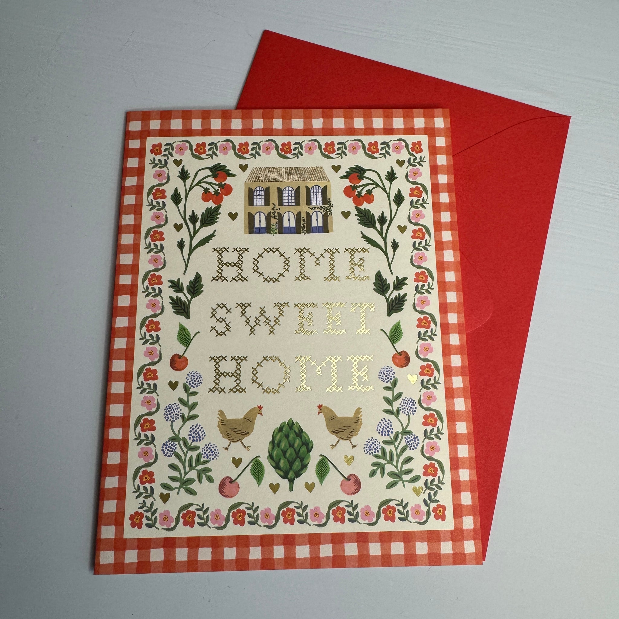 Kortti kuorella, home sweet home