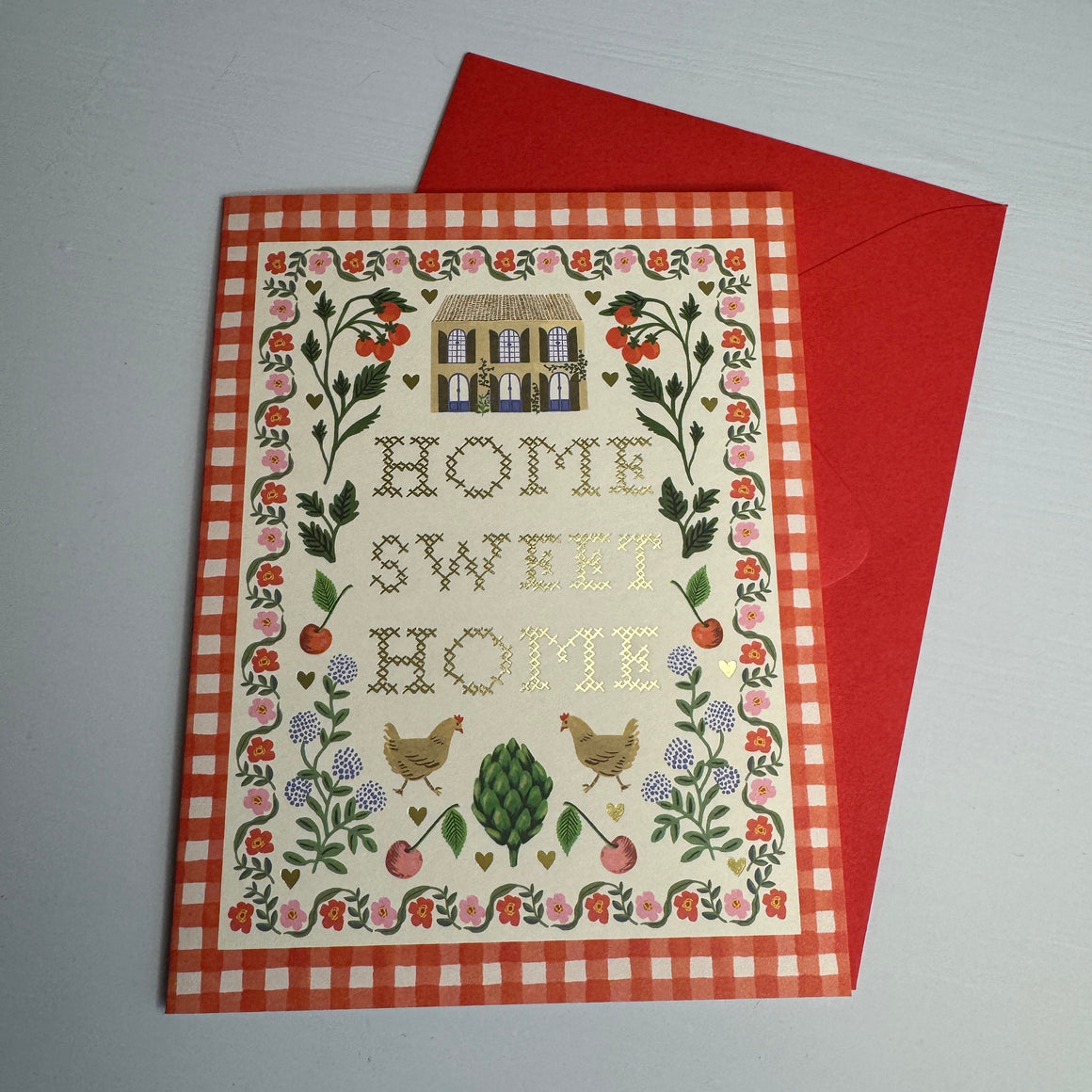 Kortti kuorella, home sweet home