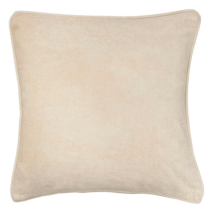 Samettityynynpäällinen 50*50, vanilja