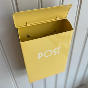 Postilaatikko, keltainen