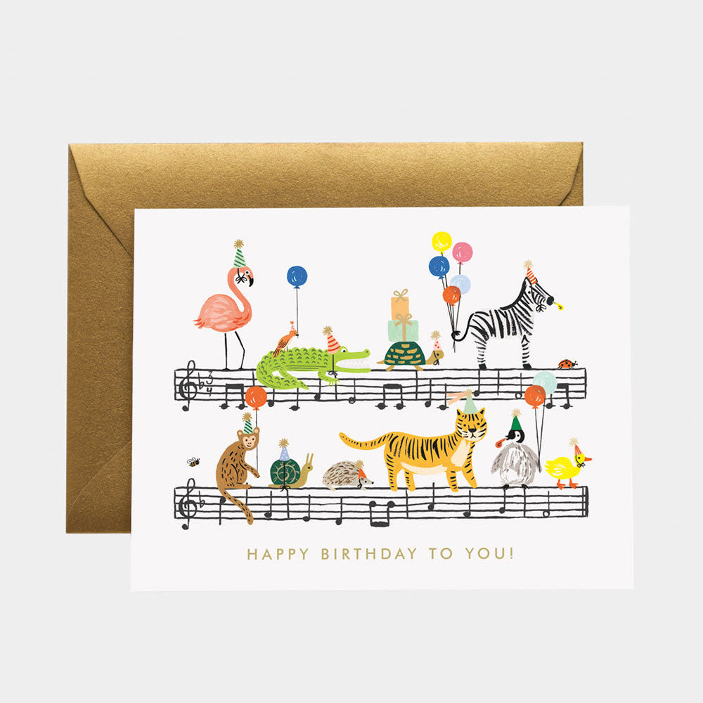 Kortti kuorella, Happy Birthday Song