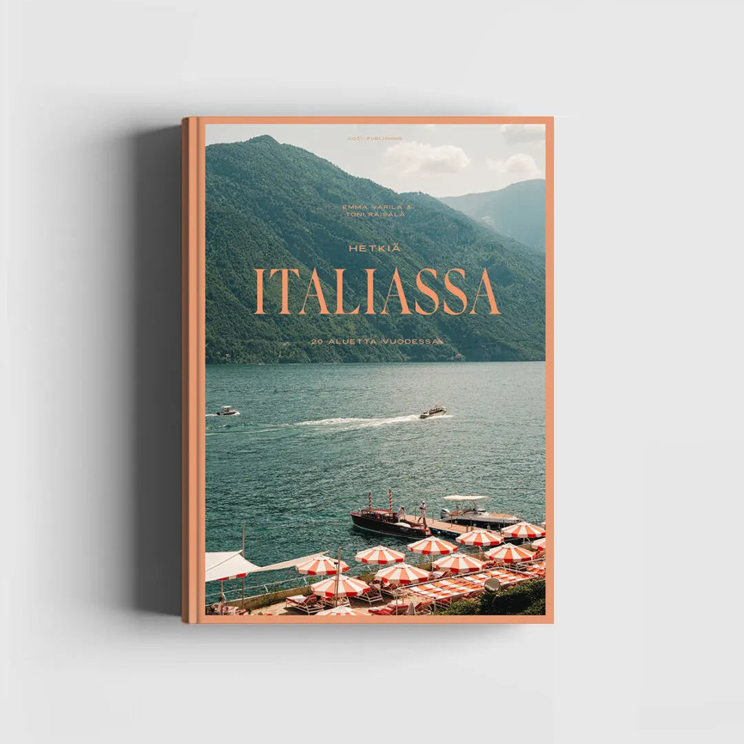 Kirja - Hetkiä Italiassa 20 aluetta vuodessa