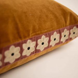 Samettityynynpäällinen 60*60, konjakki