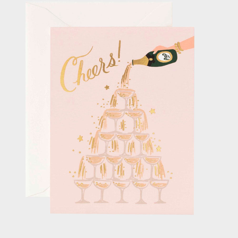 Kortti kuorella, Champagne Tower