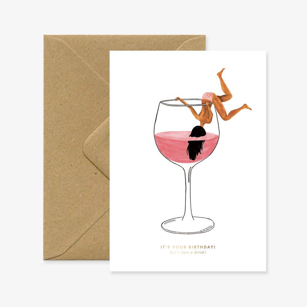 Kortti kuorella, Just one drink - Birthday