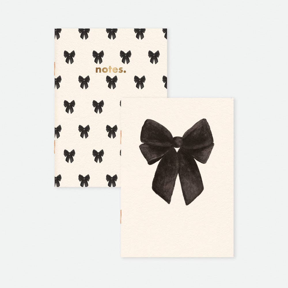 Vihkosetti 2kpl A6, Duo Black Bow