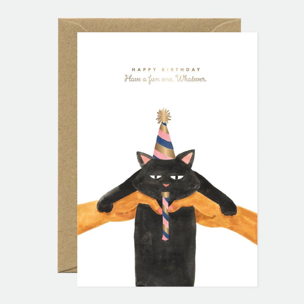 Kortti kuorella ja ääniviestillä, Whatever cat