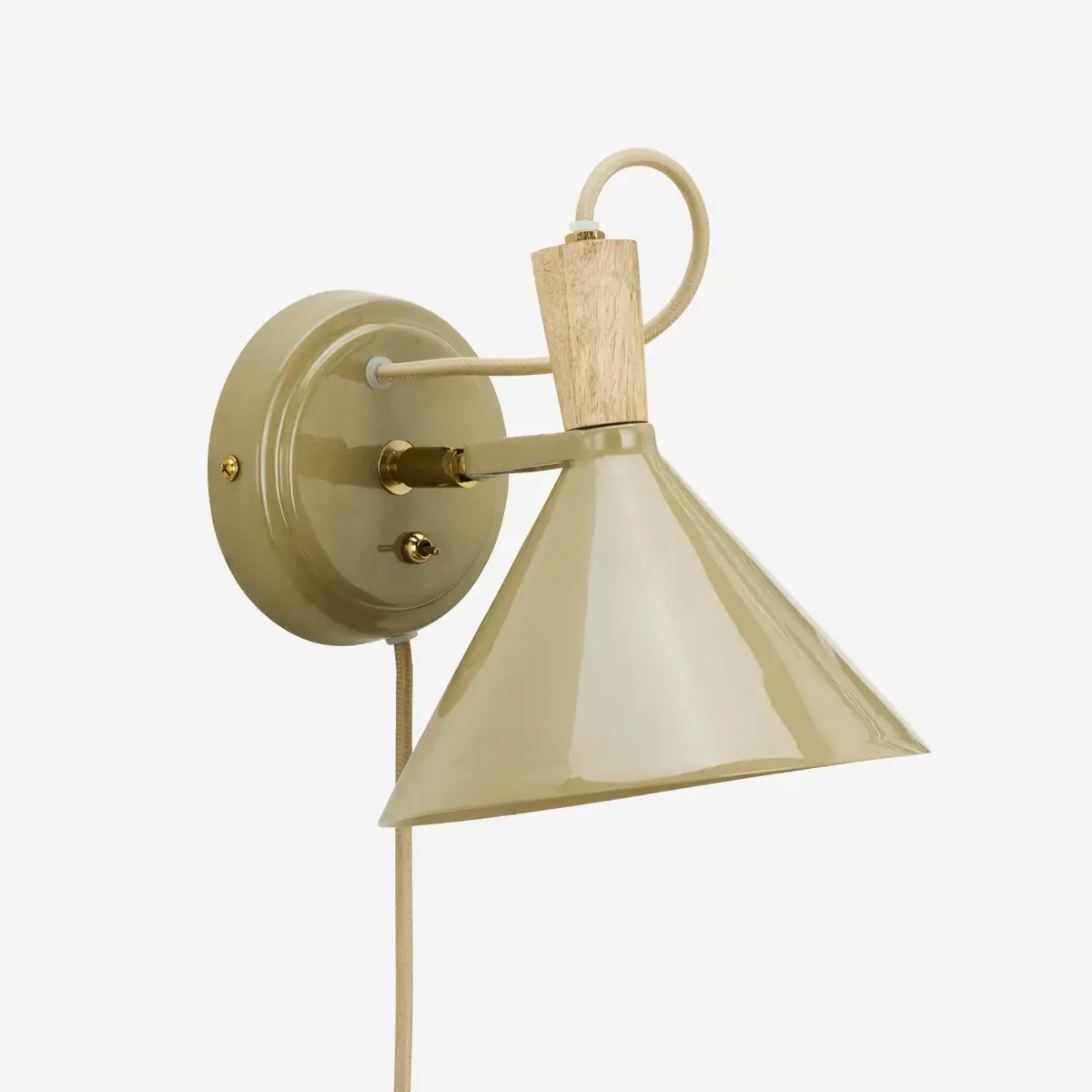 Seinävalaisin, khaki