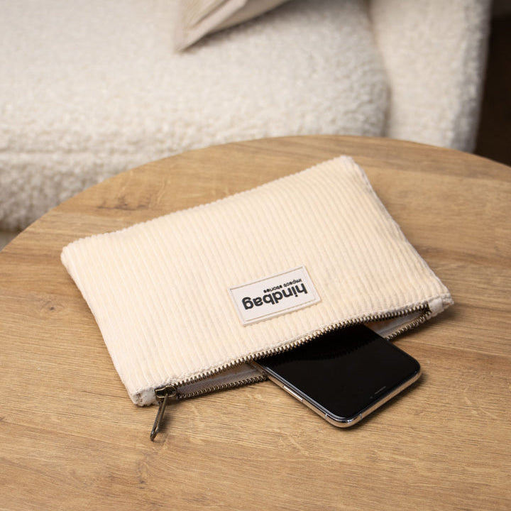 Samettipussukka, luonnonvalkoinen