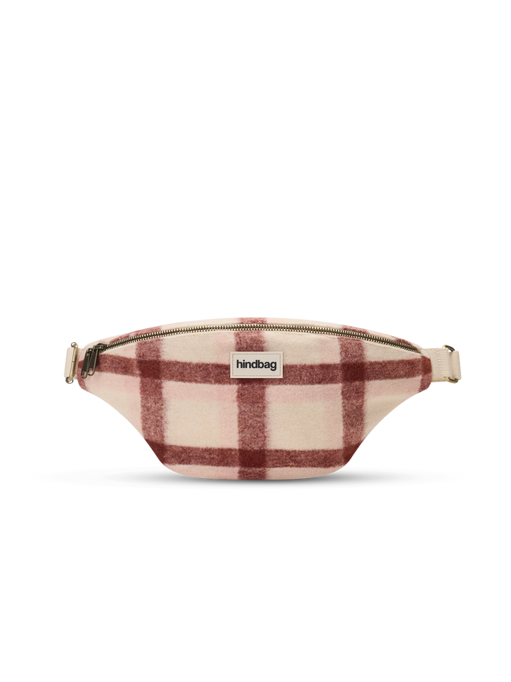 Kangaslaukku Olivia ruutukuvio, eri värejä