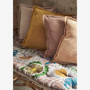 Samettityynynpäällinen 45*45, sinappi