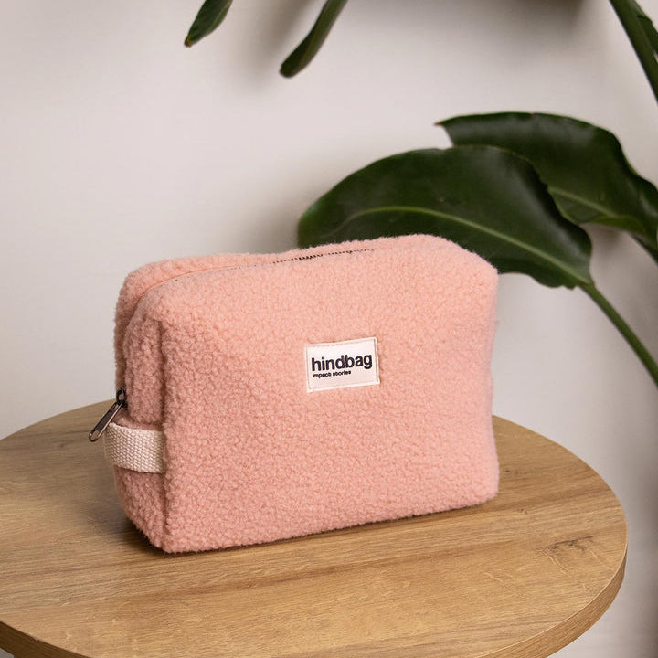 Kosmetiikkalaukku teddy, kaksi väriä