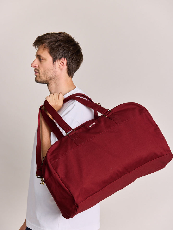 Weekendbag Yves, viininpunainen